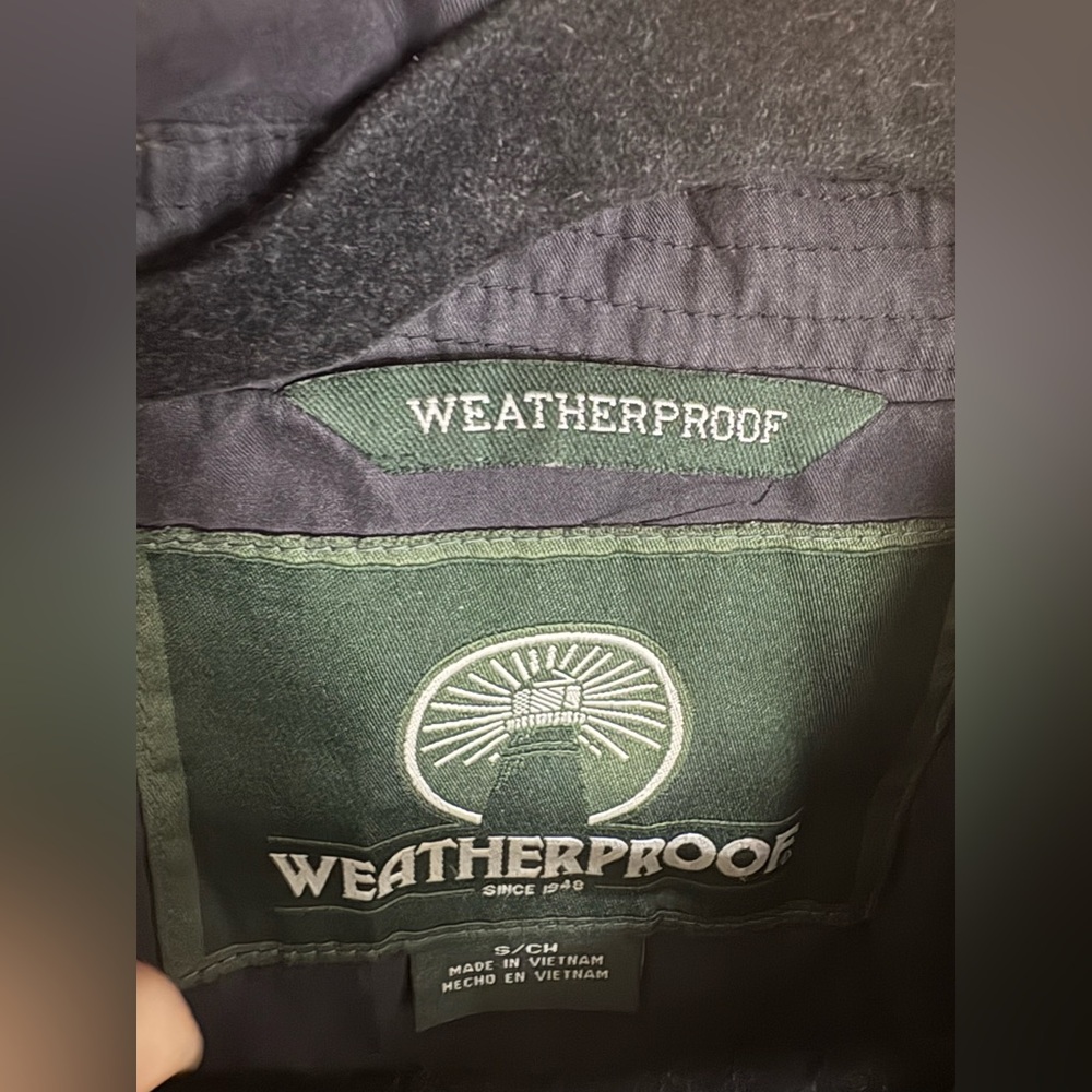 Weatherproof Black Bomber Golf Jacket - image 3